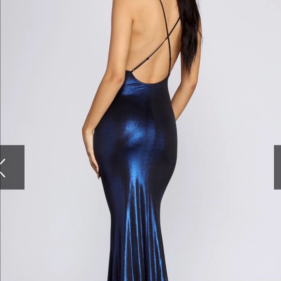 Blue maxi dress - Picture 5 of 5